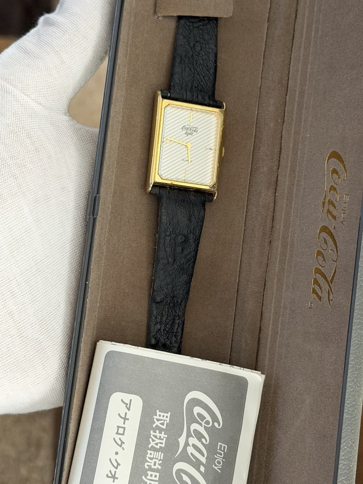 NOS Rare Vintage Citizen Vega x Coca-Cola Light Men’s Quartz Dress Watch JDM 80s