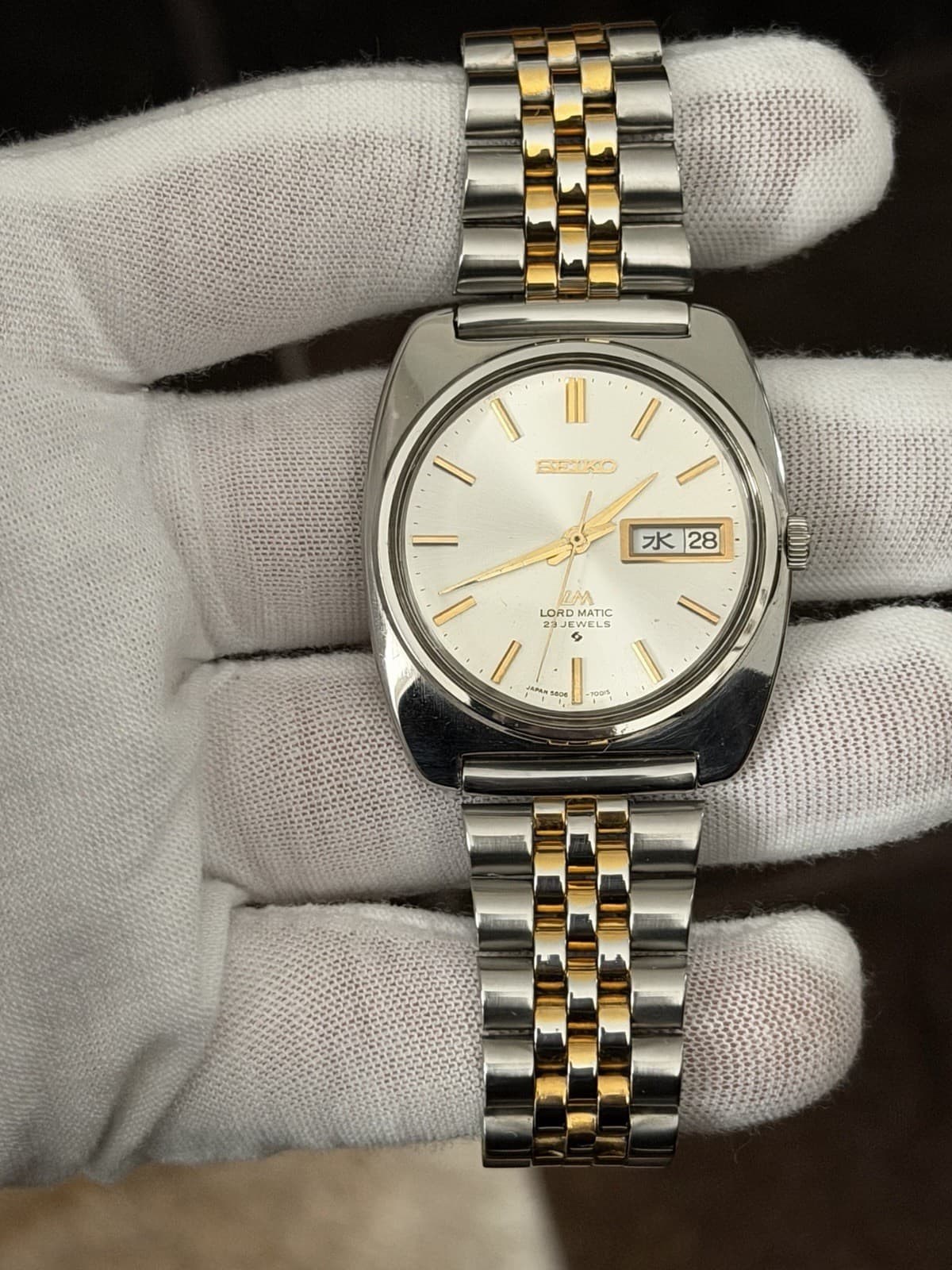 Rare Vintage Seiko Lord Matic LM 5606-7130 Men’s Automatic Dress Watch JDM 1960s