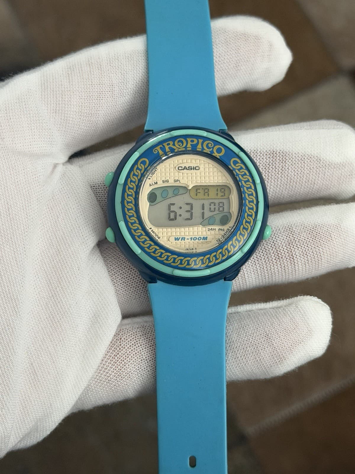 Rare Vintage Casio Tropico TPC-11 Men’s Digital Sports Watch JDM 1980s