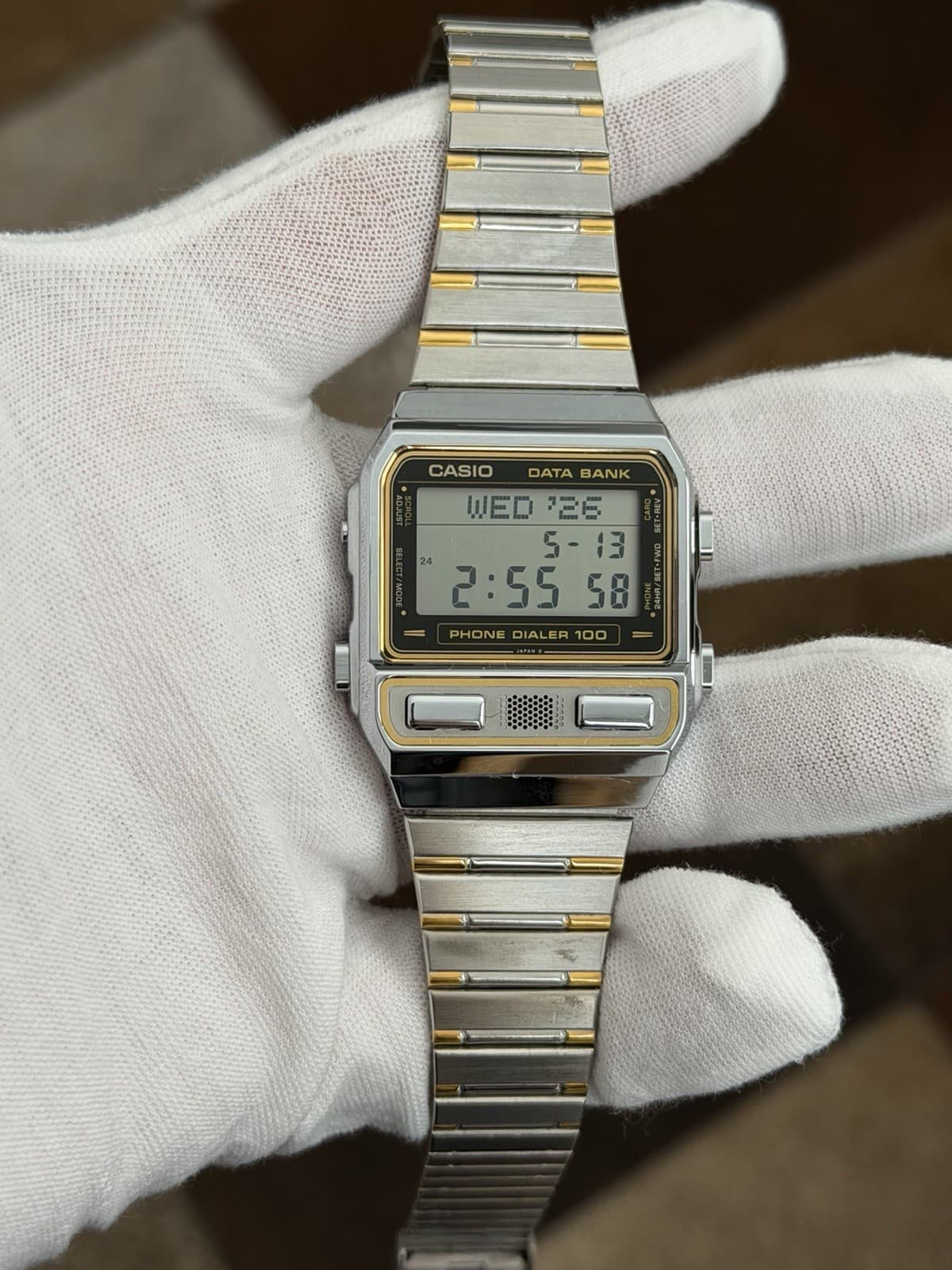 Rare Vintage Casio Phone Dialer 100 Databank DBA-900 Men’s Digital Watch JDM 80s