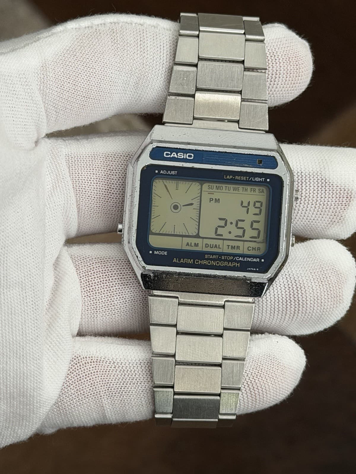 Rare Vintage Casio AX-210 Men’s Digital Calendar Melody Sports Watch JDM 1980s