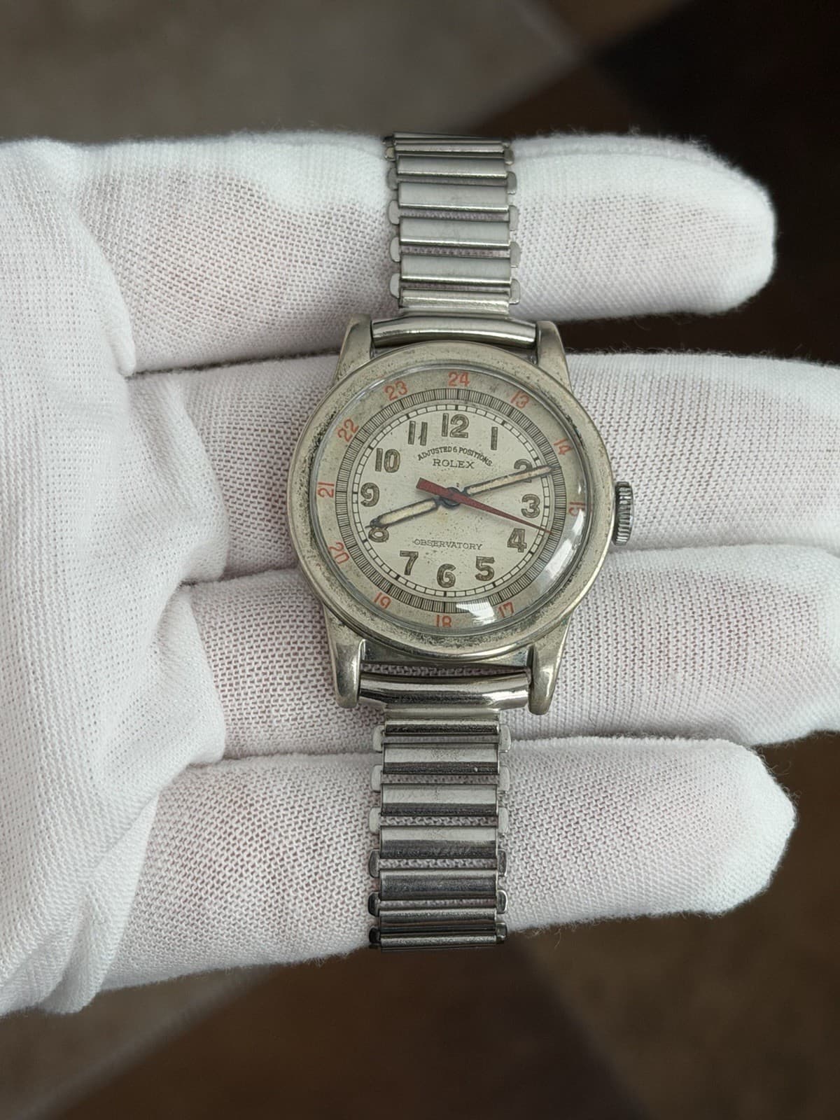 Vintage Rolex Wellington Observatory WW2 Men’s Military Watch