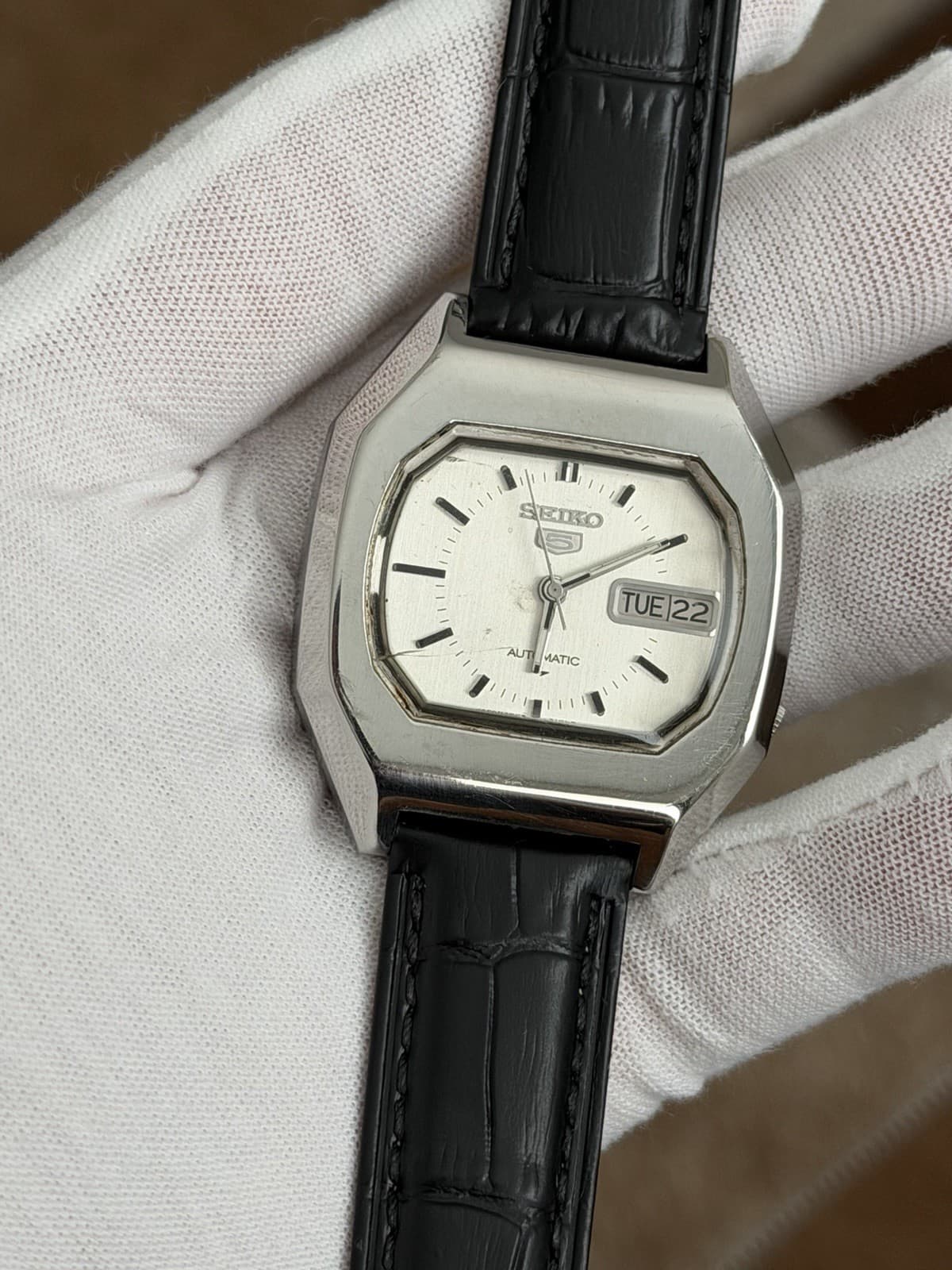 Rare Vintage Seiko 5 Automatic 7009-5090 Men’s Dress Sports Watch JDM 1980s