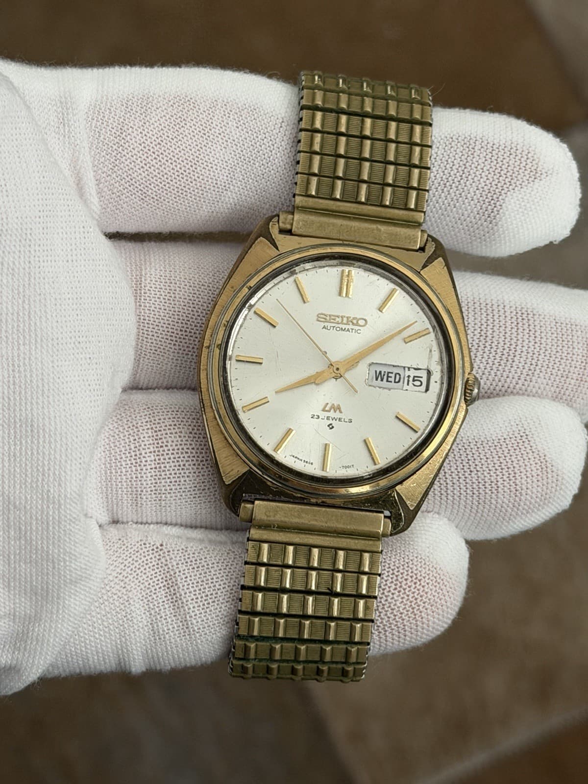 Rare Vintage Seiko Lord Matic LM 5606-7000 Men’s Automatic Dress Watch JDM 1960s