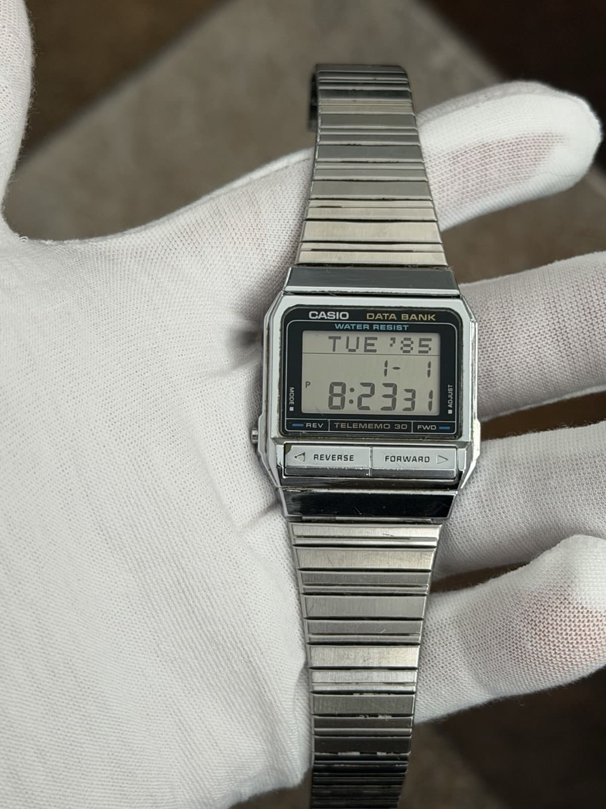 Rare Vintage Casio Data Bank DB-310 Men’s Digital Sports Watch JDM 1980s