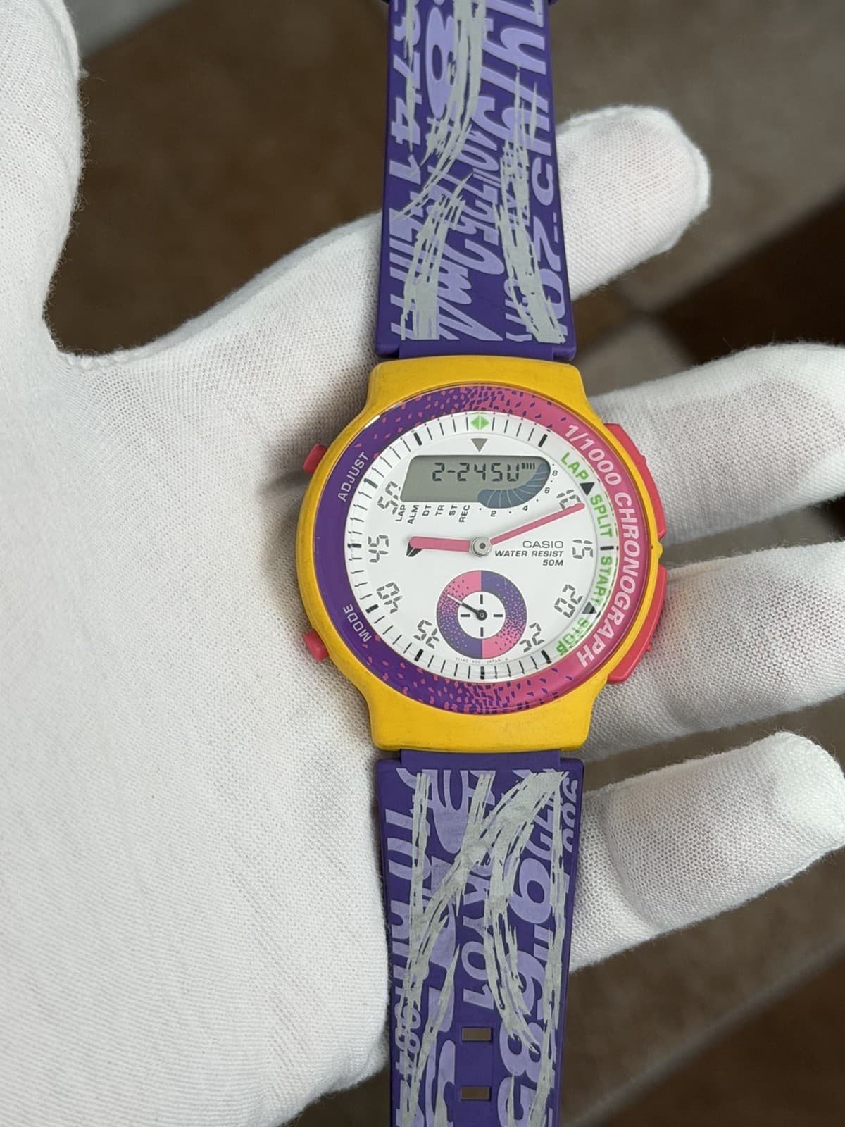 Rare Vintage Casio VQ-15 Men’s Ana-Digi Sports Watch JDM 1980s Module 754