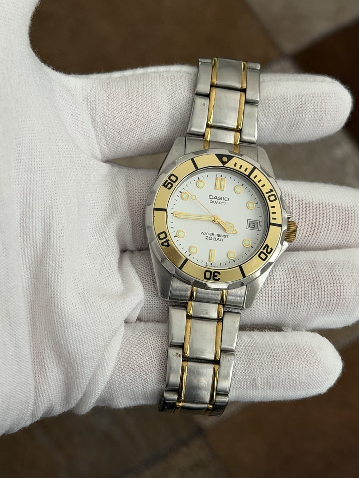 Rare Vintage Casio Quartz EFL-200 Men’s Sports Dress Watch JDM 1990s Module 1332