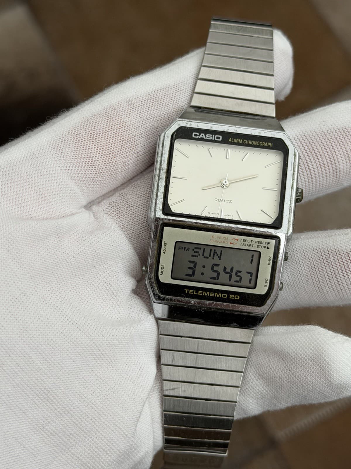 Rare Vintage Casio AB-200 Men’s Ana-Digi Sports Watch JDM 1980s Module 321