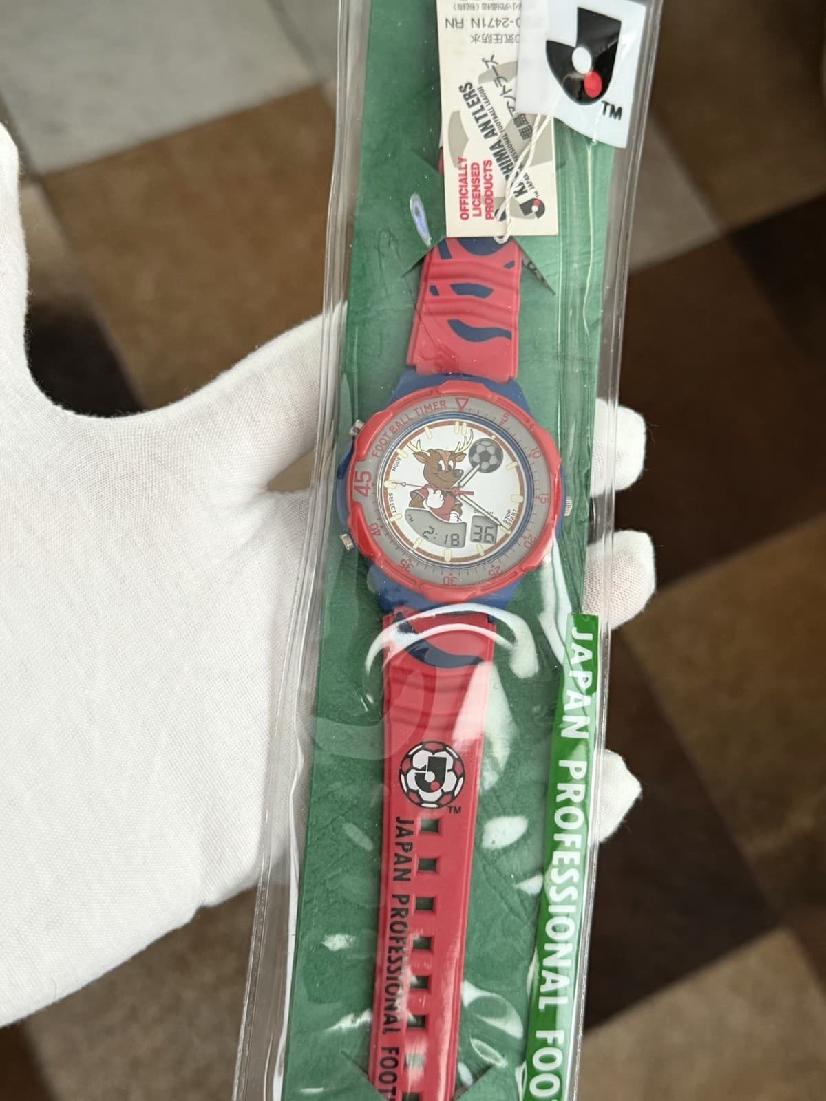 NOS Vintage Citizen J.League Kashima Antlers Limited Edition Sports Watch JDM