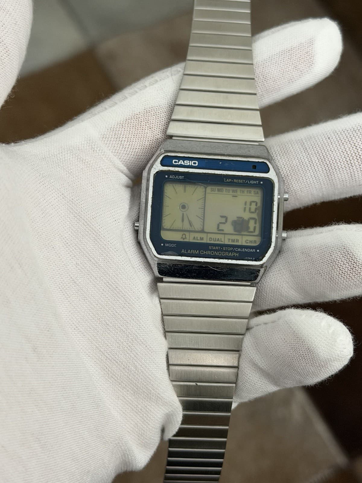 Rare Vintage Casio AX-210 Men’s Digital Calendar Melody Sports Watch JDM 1980s